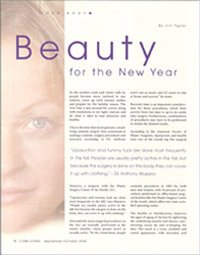 Beauty for the New Year magazine article