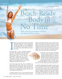 A beach-ready body in no time magazine article