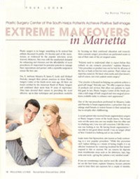 Extreme Makeover in Marietta magazine article