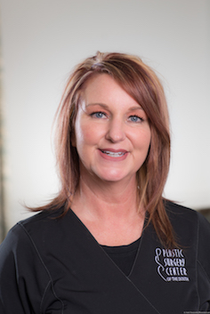 Headshot of Sunny wearing black PSC scrubs