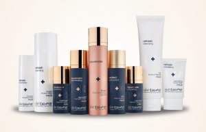 Bottles of various skinbetter products