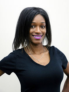 Latesha in a black top